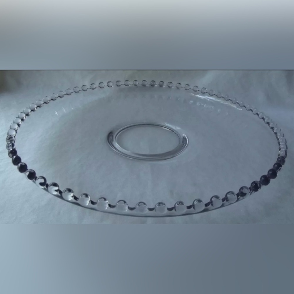 Rare~Imperial Glass~Ohio  Candlewick~"Float Bowl” Platter~G2MC